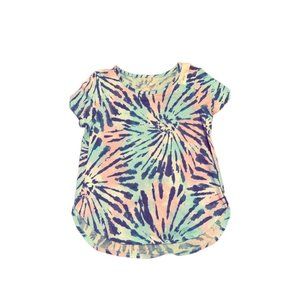 Girl's So Favorite Tee Multi-Color Short Sleeve Shirt Size: Large (10-12), NWT